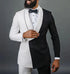Elegant Splicing Colors 2-Piece Men's Suit Set for Weddings and Prom - Custom Made Tuxedo Blazer and Pants Combo